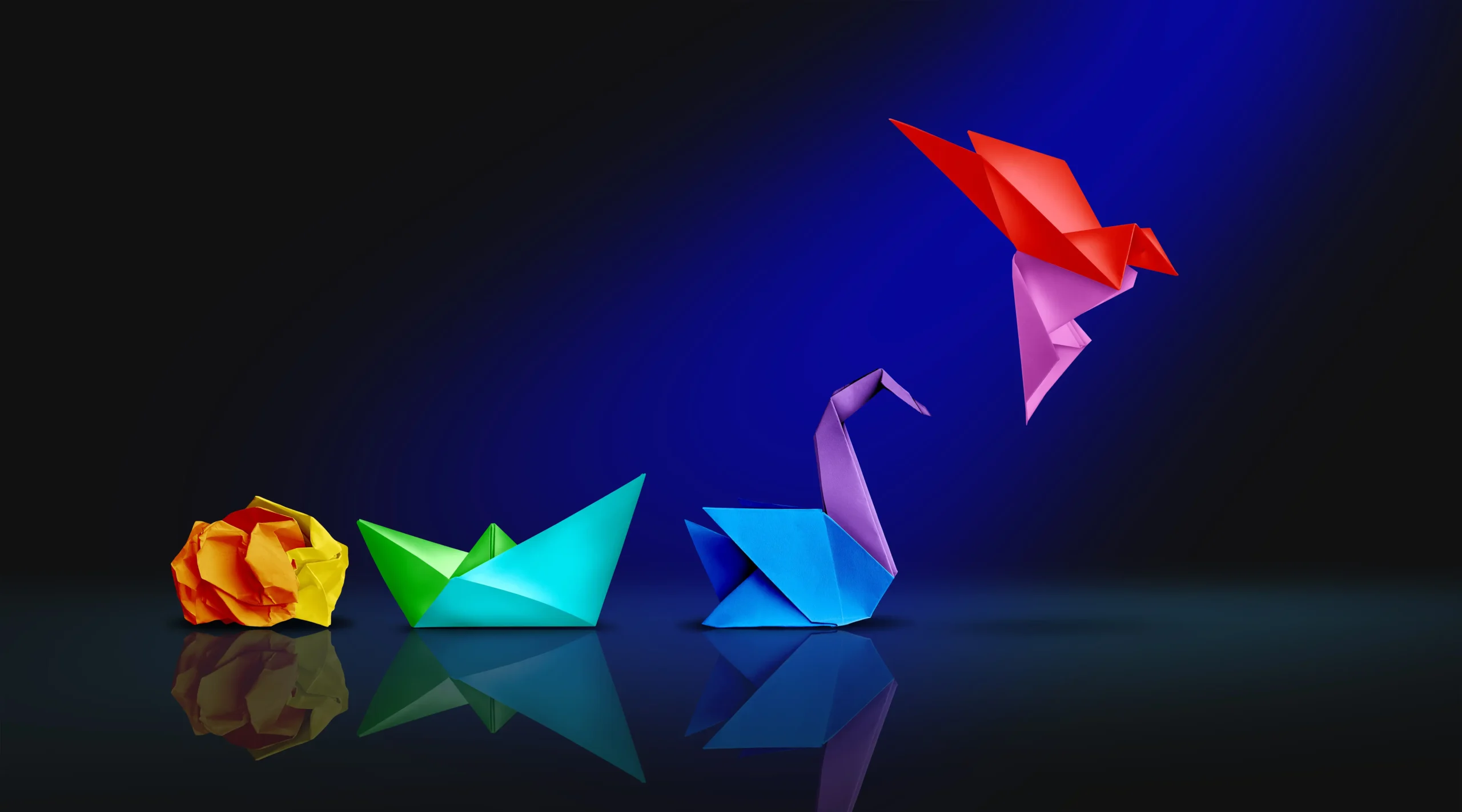 origami birds