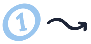 Number 1 arrow